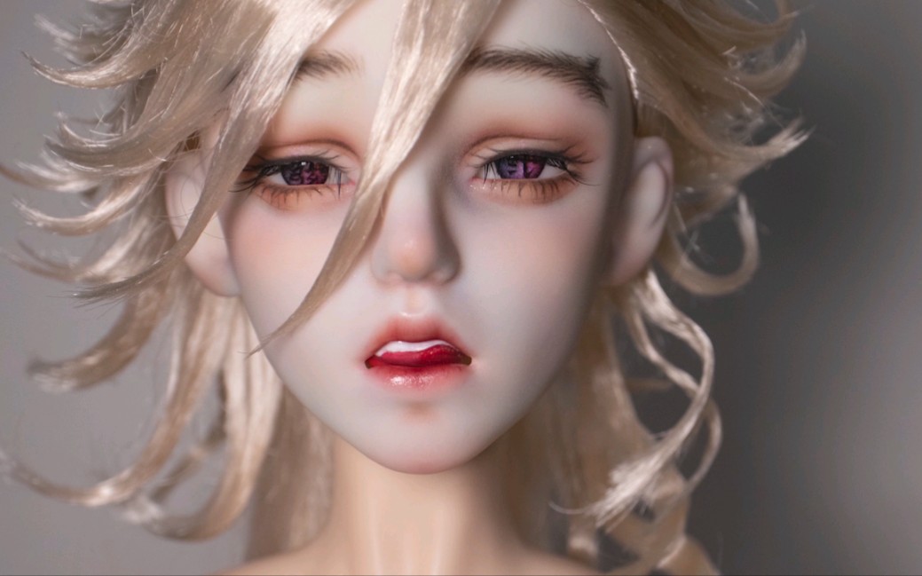 磨人精—BJD【童磨COS】哔哩哔哩bilibili