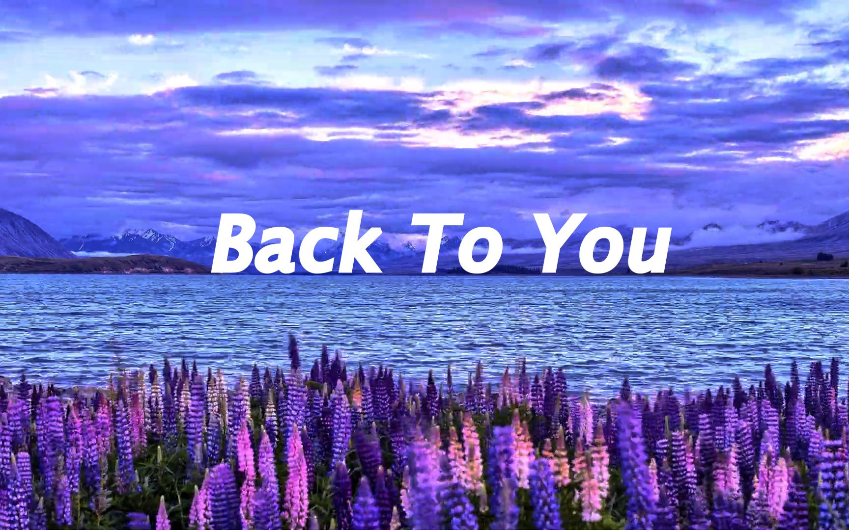 [图]《Back to You》有些歌听前奏就喜欢上了，有些人看一眼就喜欢上了