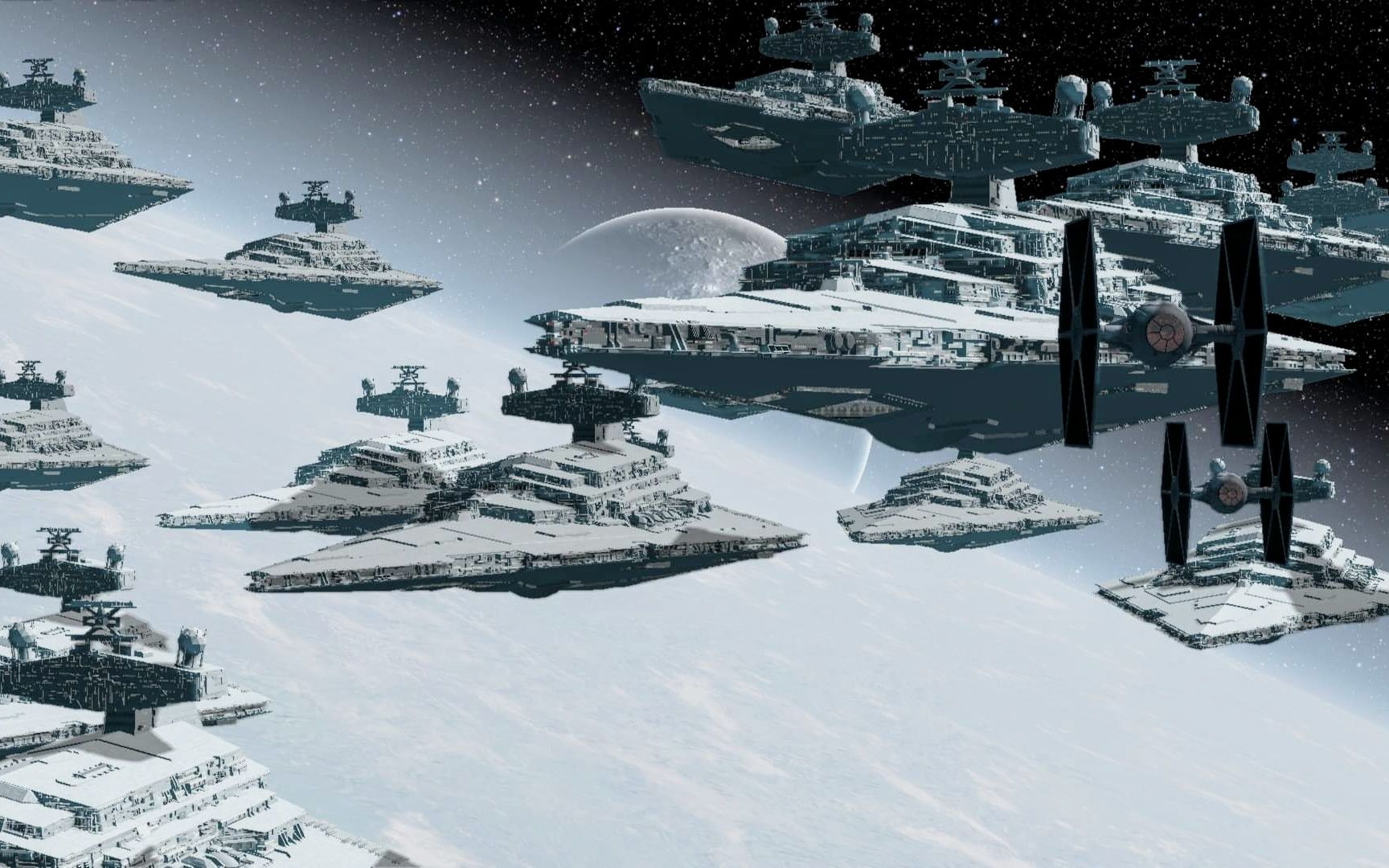 星球大战帝国战争帝国不当人正面碰撞新共舰队溜了