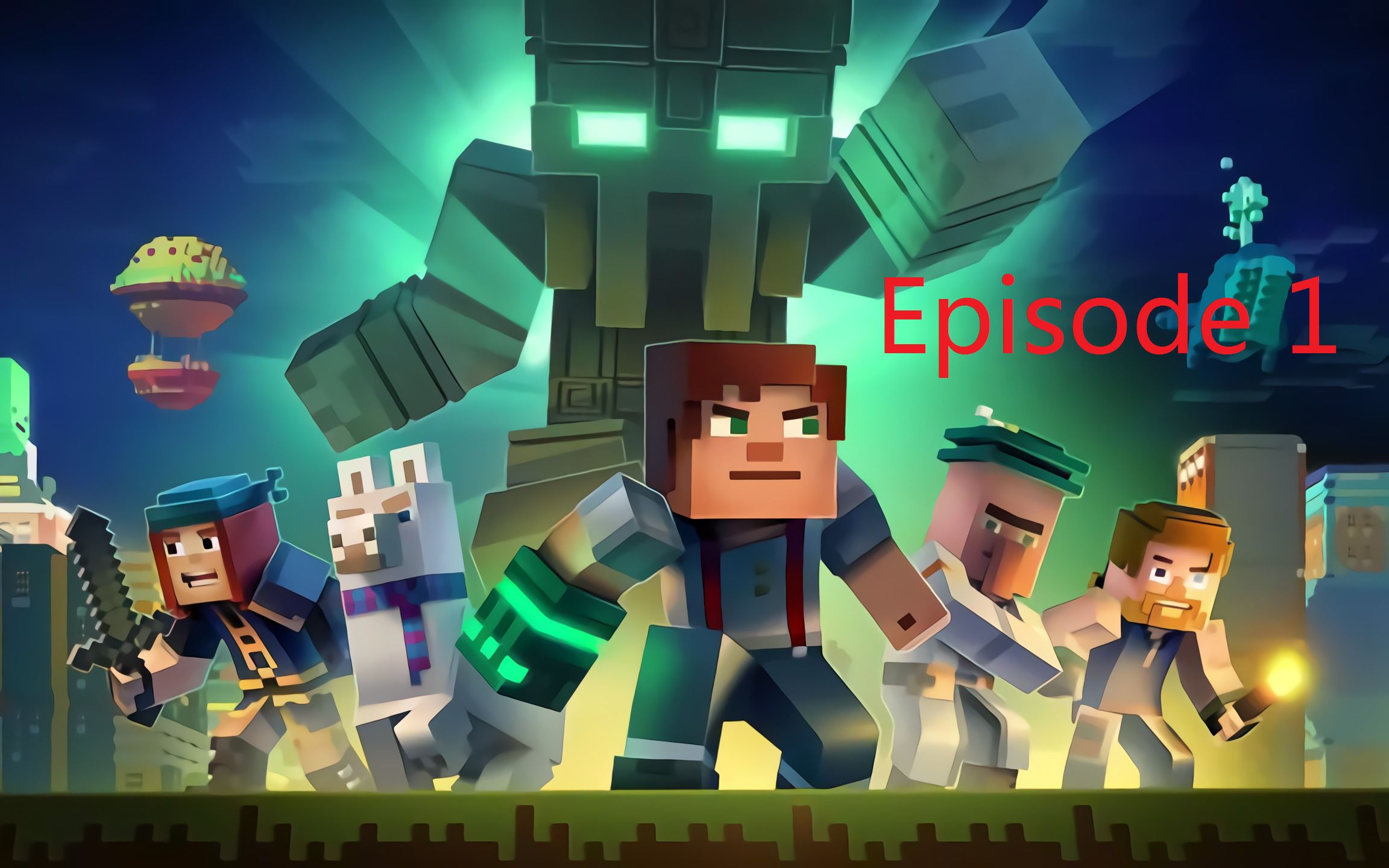 【1080p】我的世界故事模式第二季 episode 1【1080p】我的世界故事