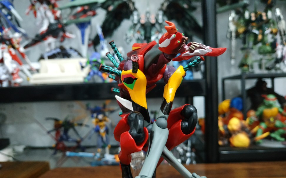 【瞎玩摆弄】【208期】海洋堂 eva 兽化2号机