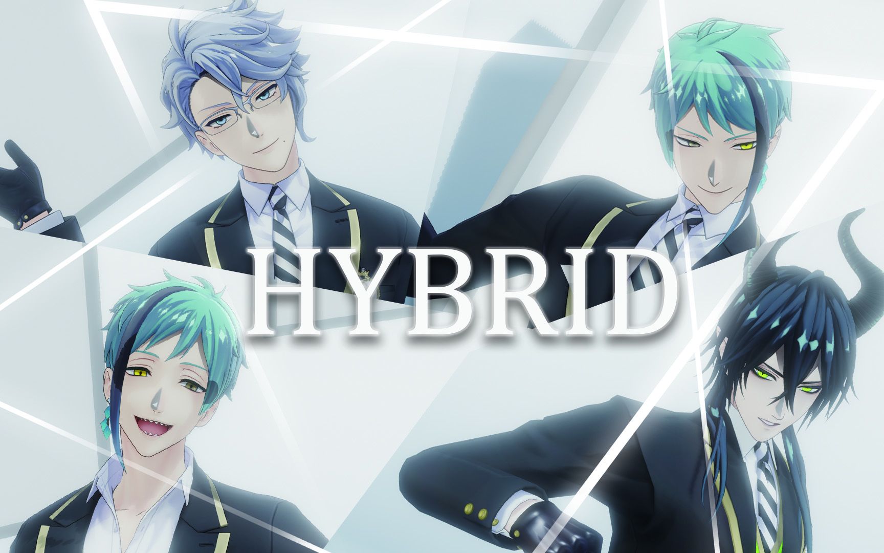 mmd扭曲仙境hybrid海寮三人马哥