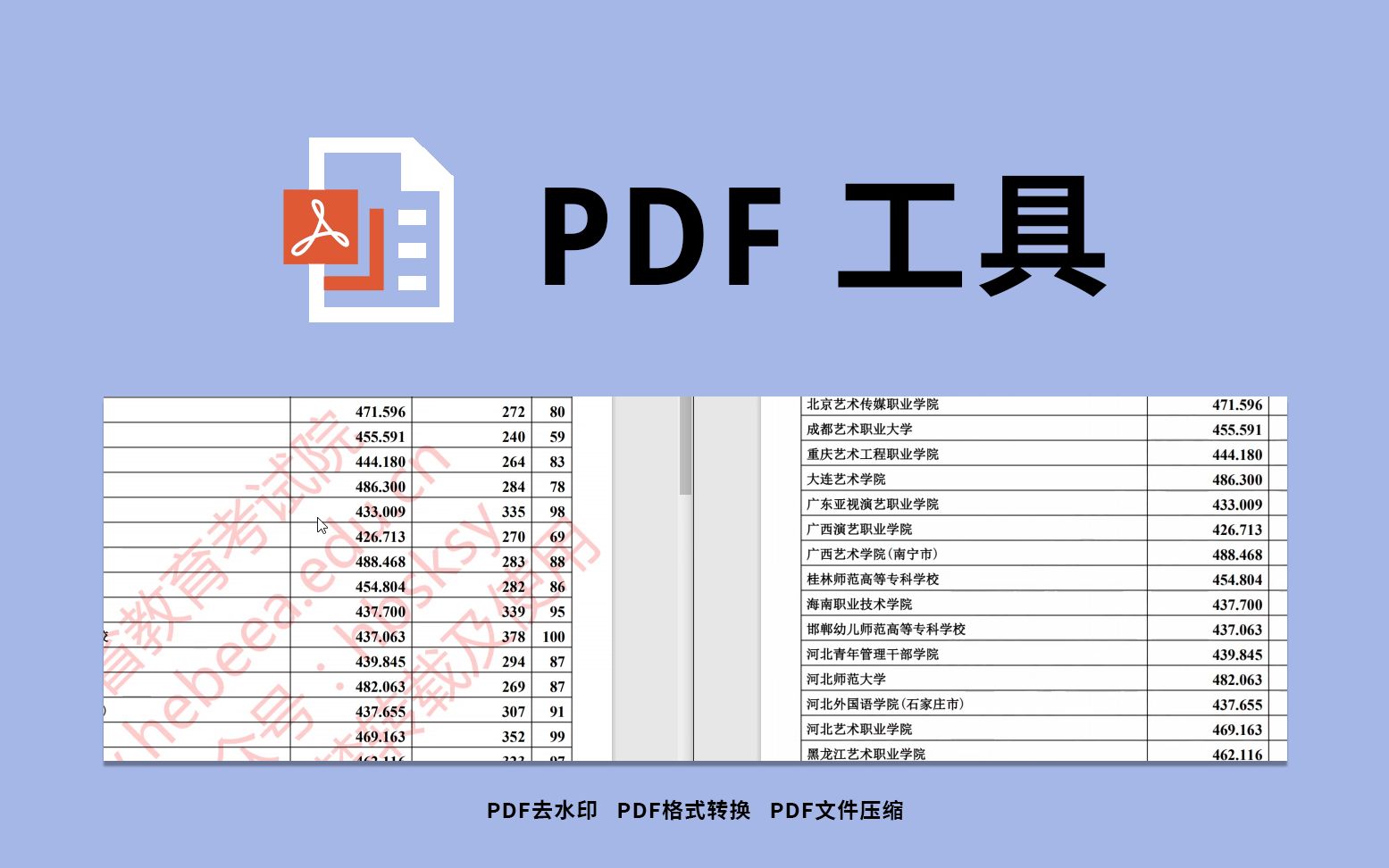 PDF去水印,超良心的免费PDF文件处理工具哔哩哔哩bilibili