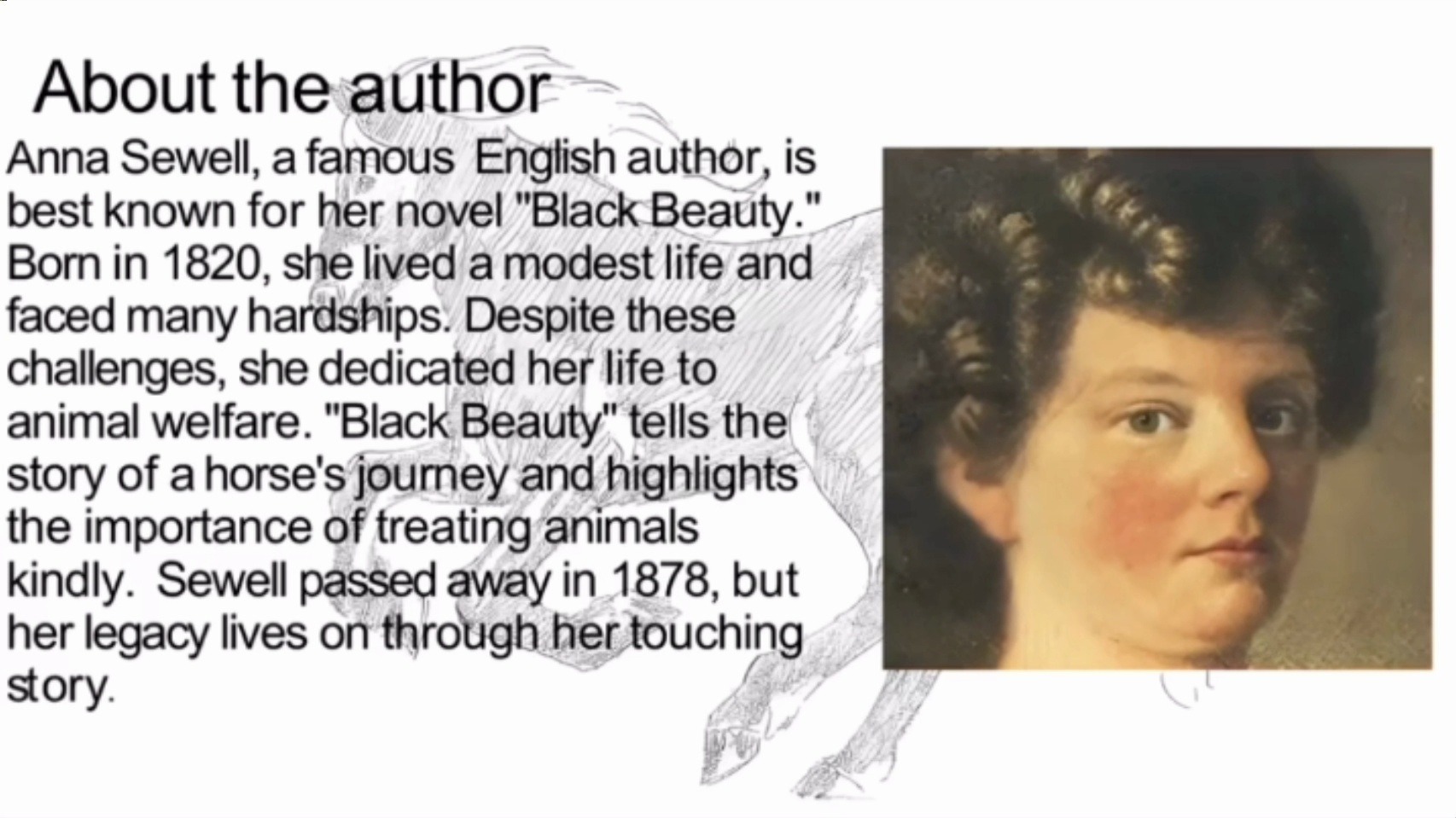 19班芦睿博black beauty