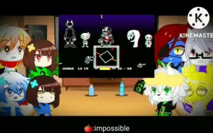 下载视频: Undertale react to ULB Fangame late (only 1 fangame)