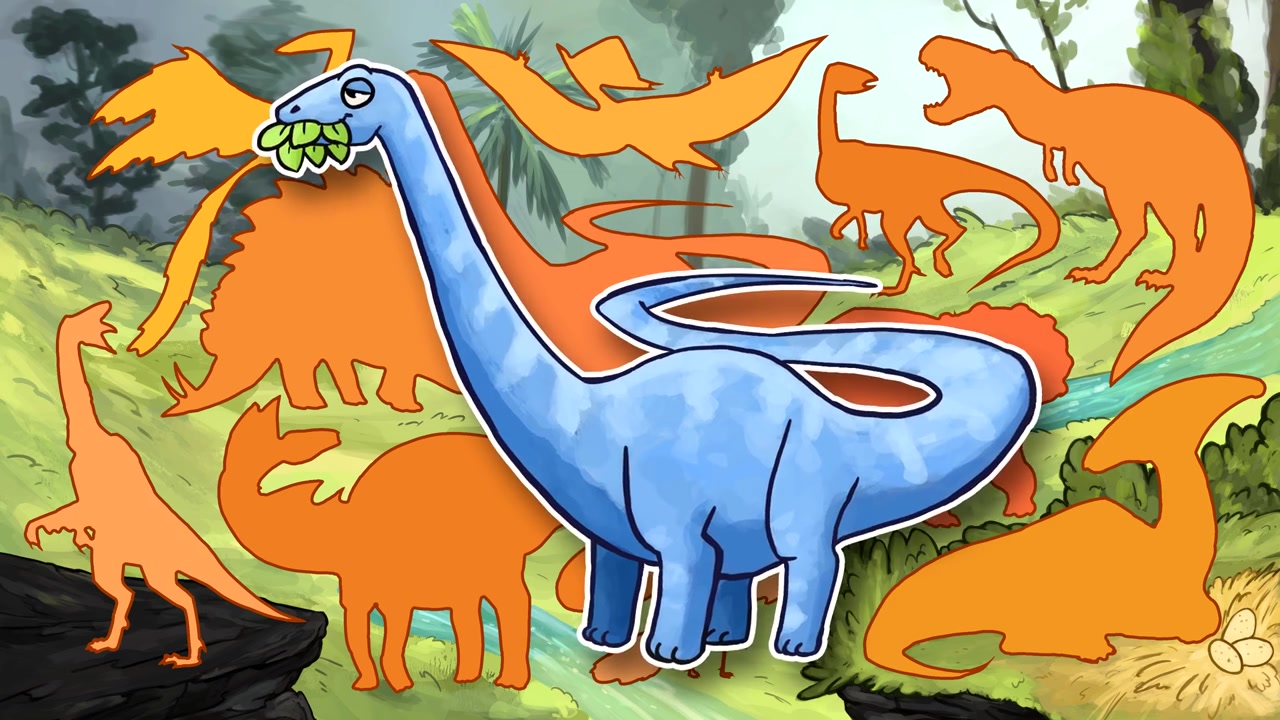 [图]完美的视频混剪:Learn Dinosaurs for Kids | Scary Dinosaur movie Compilation | t-rex St