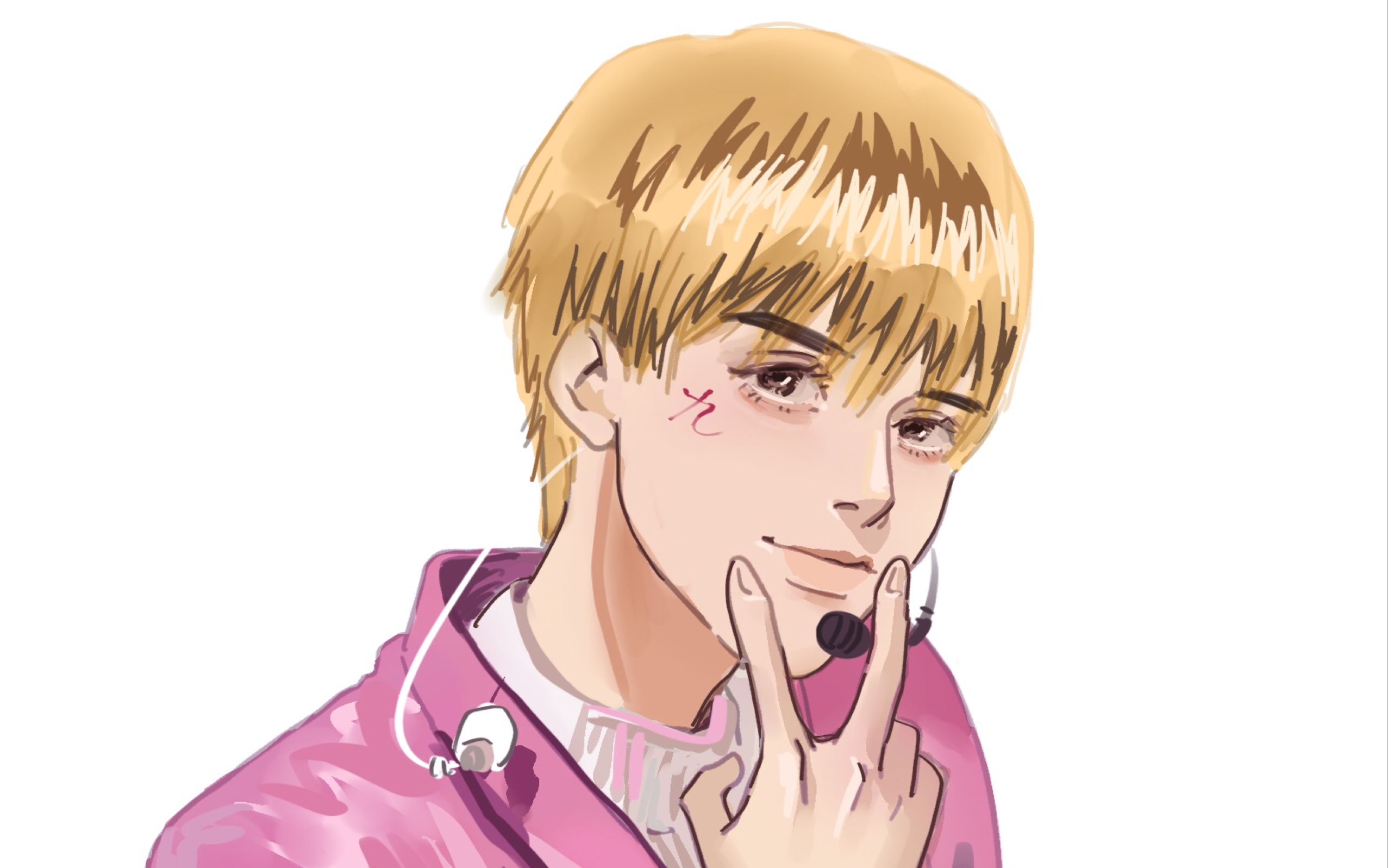 利路修绘画过程和他的家乡小曲儿送给大家