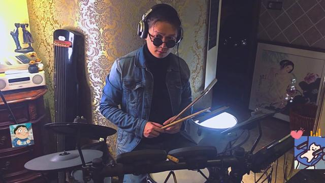 电鼓即兴演奏10年代英文嘻哈说唱歌曲,xxxtentacion《sad!》