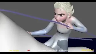 Download Video: 冰雪奇缘2 ｜ Elsa Horse Riding Shot Progression ｜ Animation Breakdowns ｜ 3D Animat