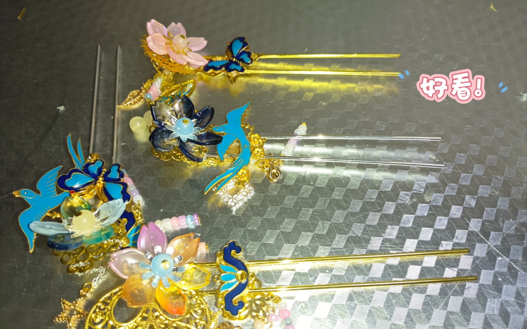 手工簪子(买材料后续~~)