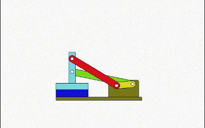 機械原理動畫第99集:砂箱翻箱機構