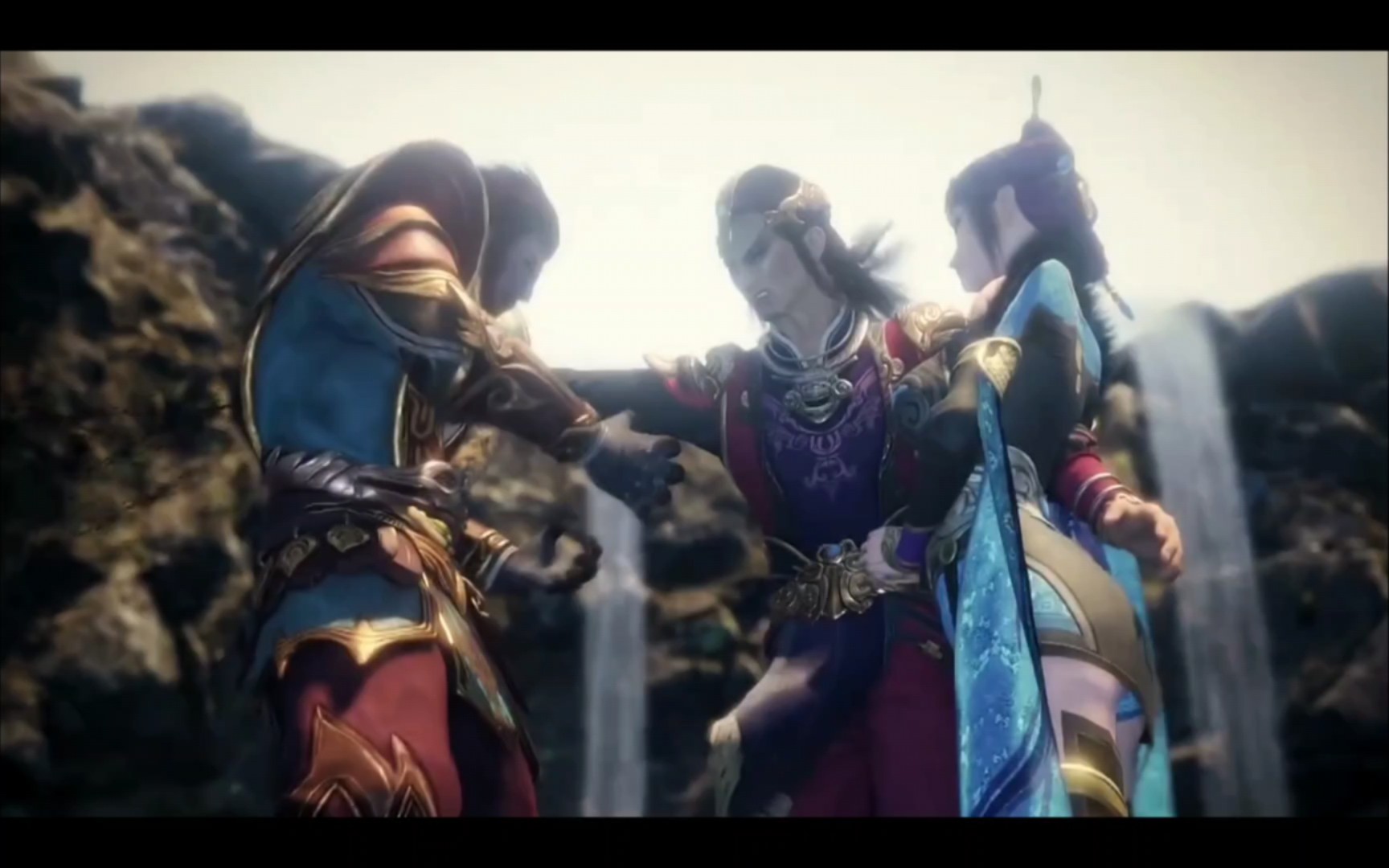 画江湖之杯莫停:文太极杀完颜藏,凝蓉三角恋御二夫名场面