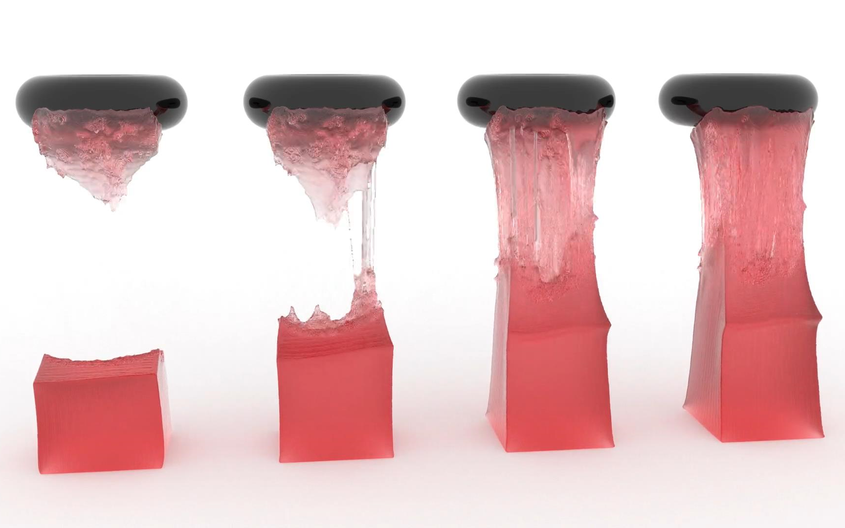 cg流体效果 粘性流体 01