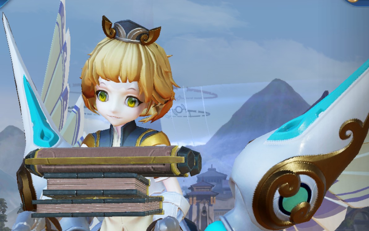 [cc/农药新体验] 孙膑小天使重新建模辣,敲阔爱_哔哩哔哩_bilibili