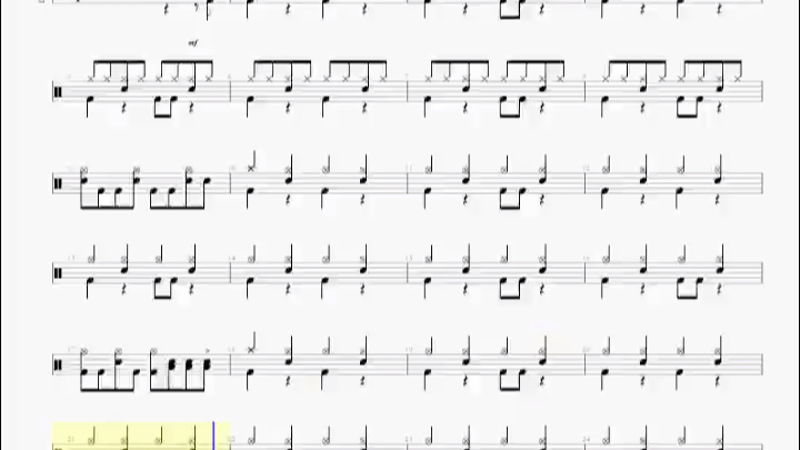 beyond《我是愤怒》鼓谱_哔哩哔哩 (゜-゜)つロ 干杯~-bilibili