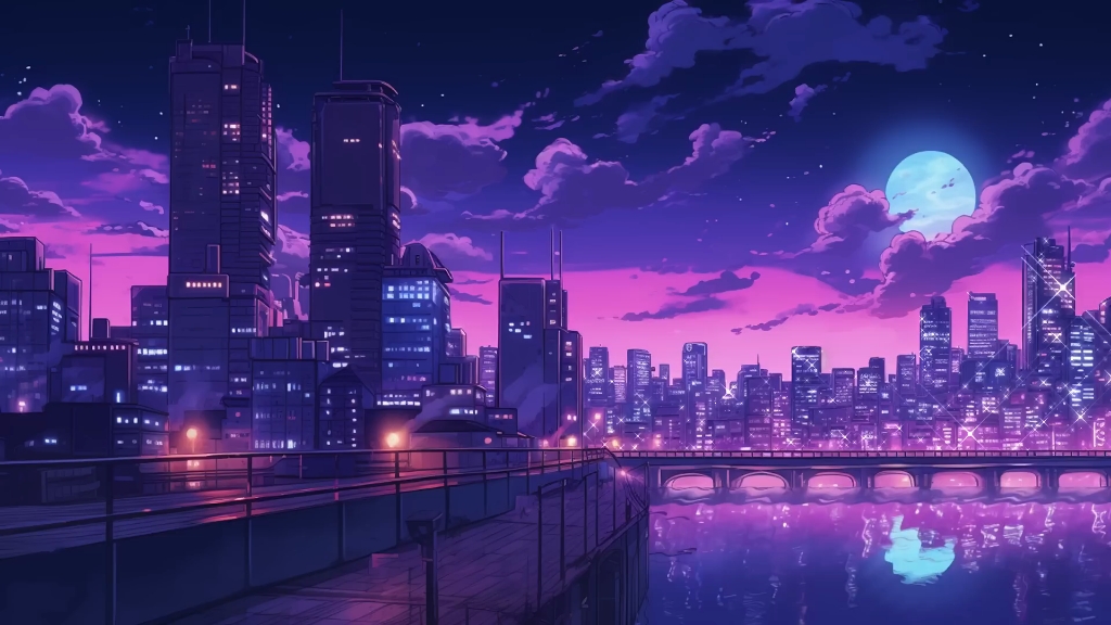 都市之夜 治愈系纯音乐 City Lofi Music哔哩哔哩bilibili