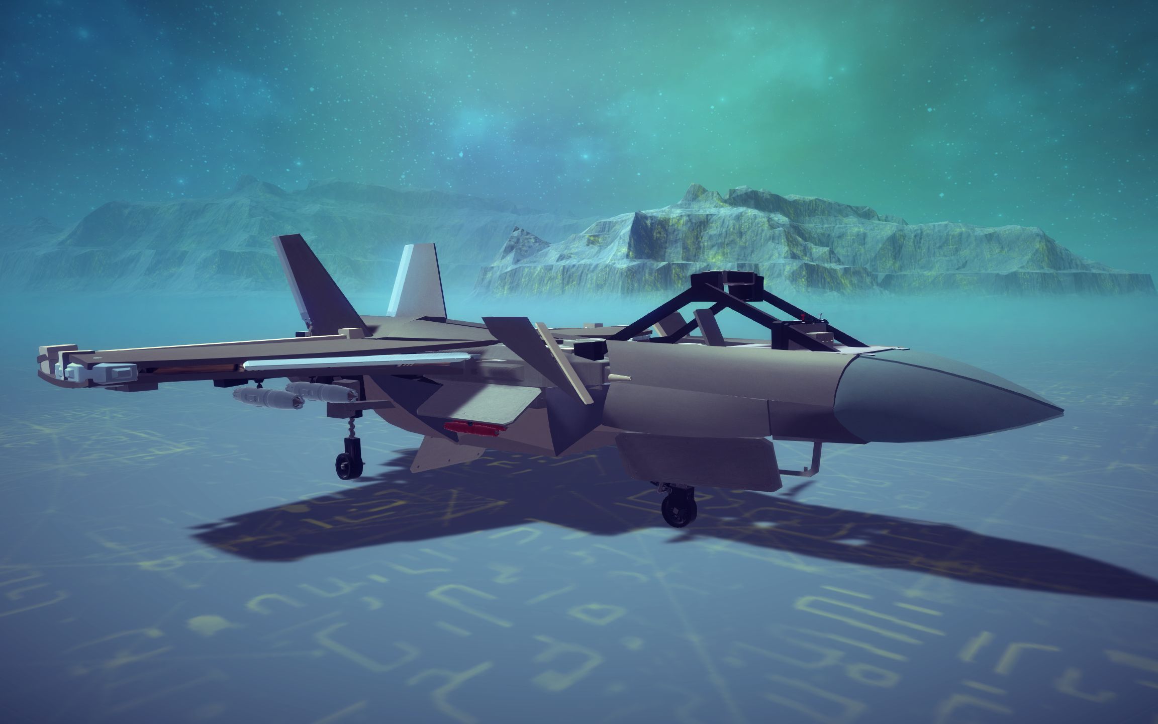 【besiege】简单小飞机的全机概览_单机游戏热门视频