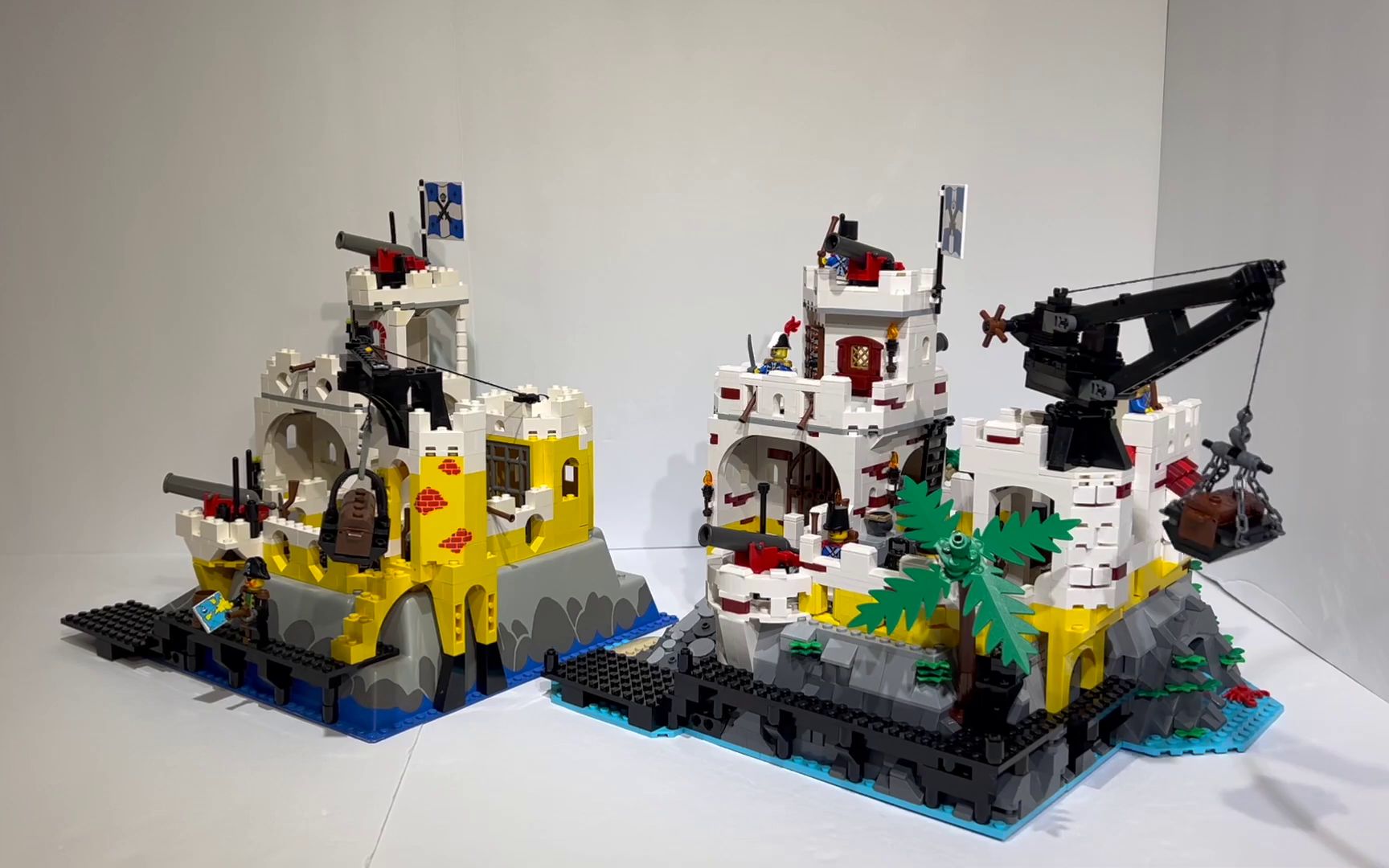 乐高海盗系列 埃尔多拉多堡垒 eldorado fortress 对比评测