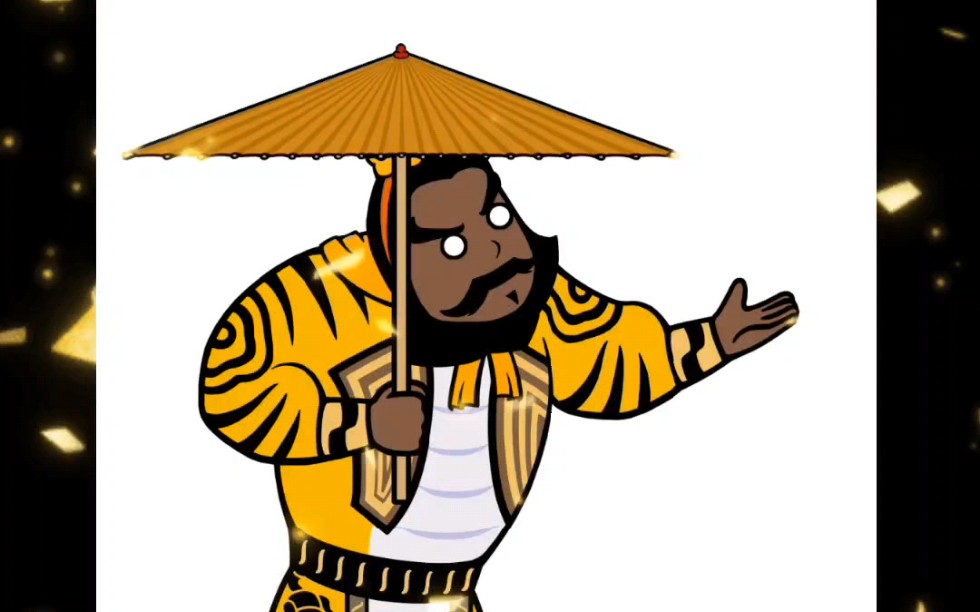 致敬86版西游记,车迟国国师,虎鹿羊力大仙.定制t恤,聊以自娱.