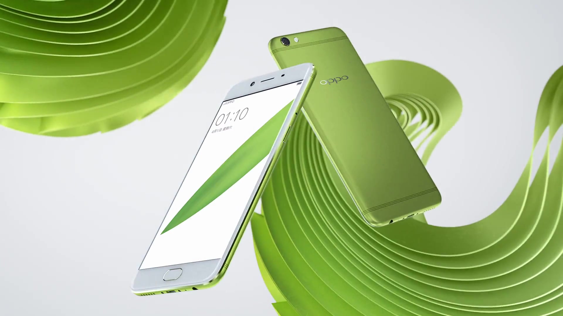 【手机广告】oppo r9s - green