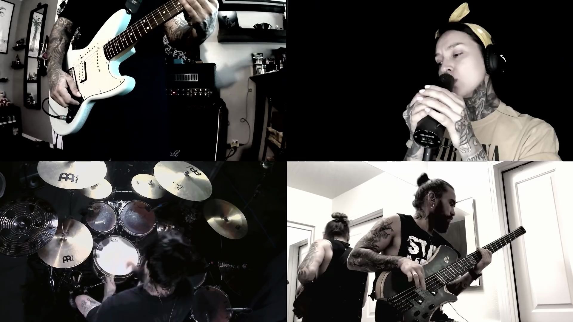 [图]JINJER | SUICIDE SILENCE Quarantine Collab: Territorial Pissings (NIRVANA)