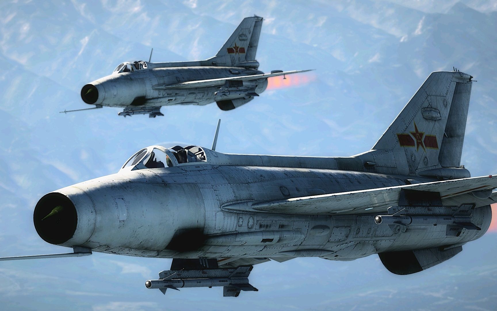 【战争雷霆】天时地利人和 歼7ii五杀录像