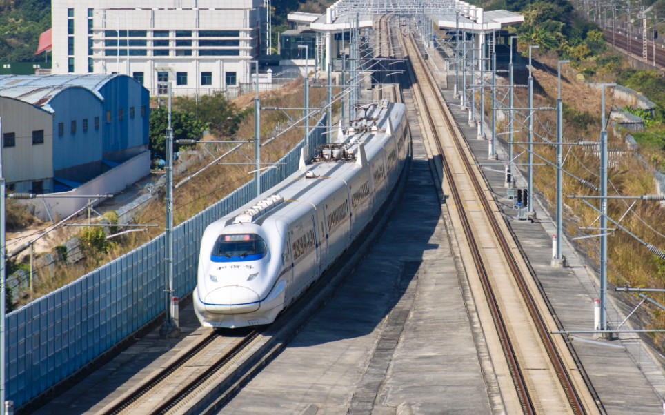 【广清月检】狂拍crh2c-2061_哔哩哔哩_bilibili