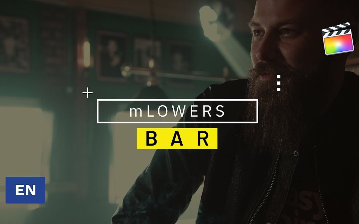 FCPX插件50种现代设计精美轻巧字幕条标题动画 mLowers Bar哔哩哔哩bilibili
