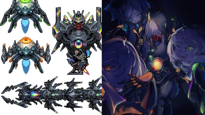 今天嘉登不在家【terraria-calamity】星流巨械娘化 泰拉瑞亚 灾厄