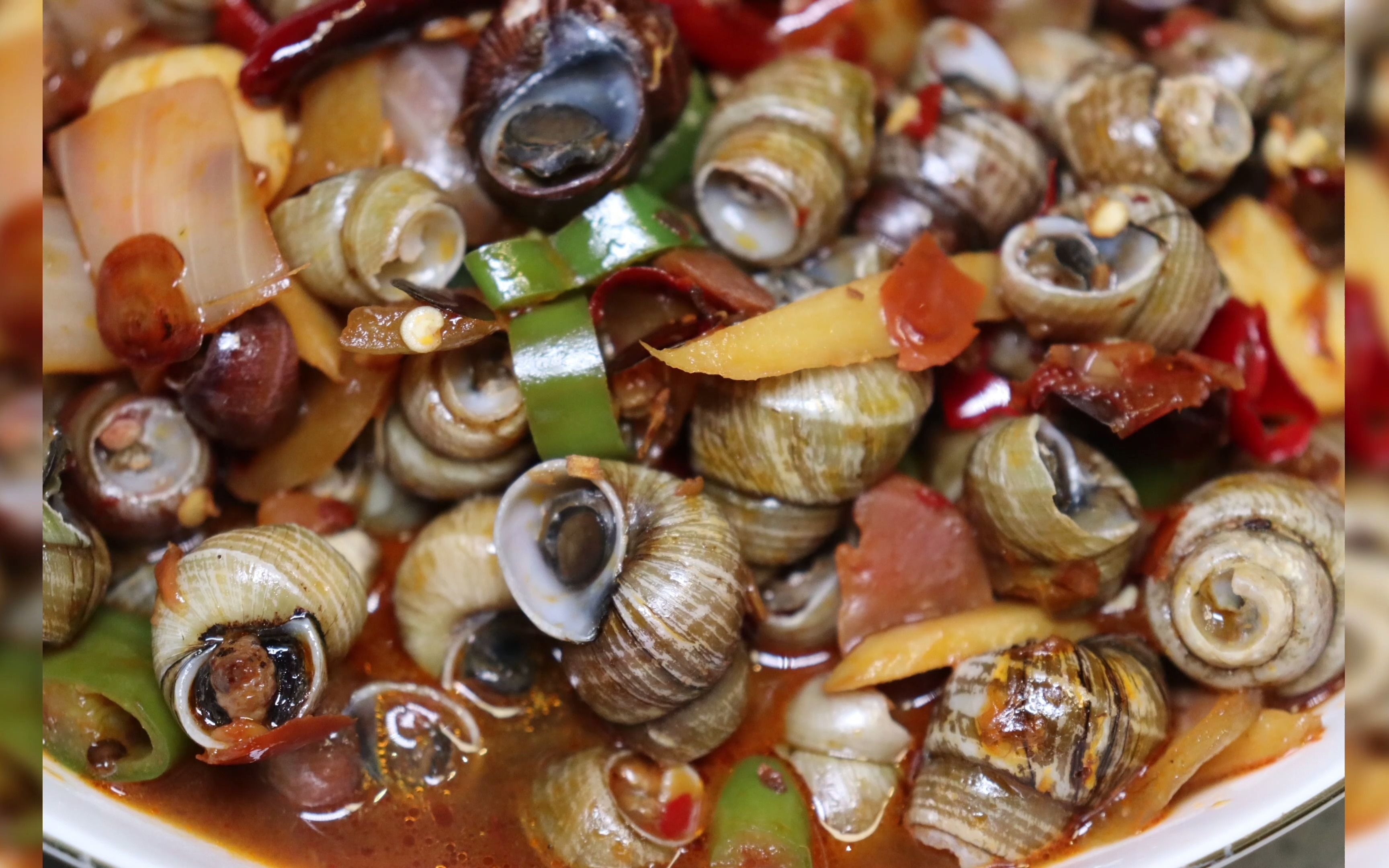 夏天快到了,学会这盘香辣螺蛳夜宵再也不用叫外卖了