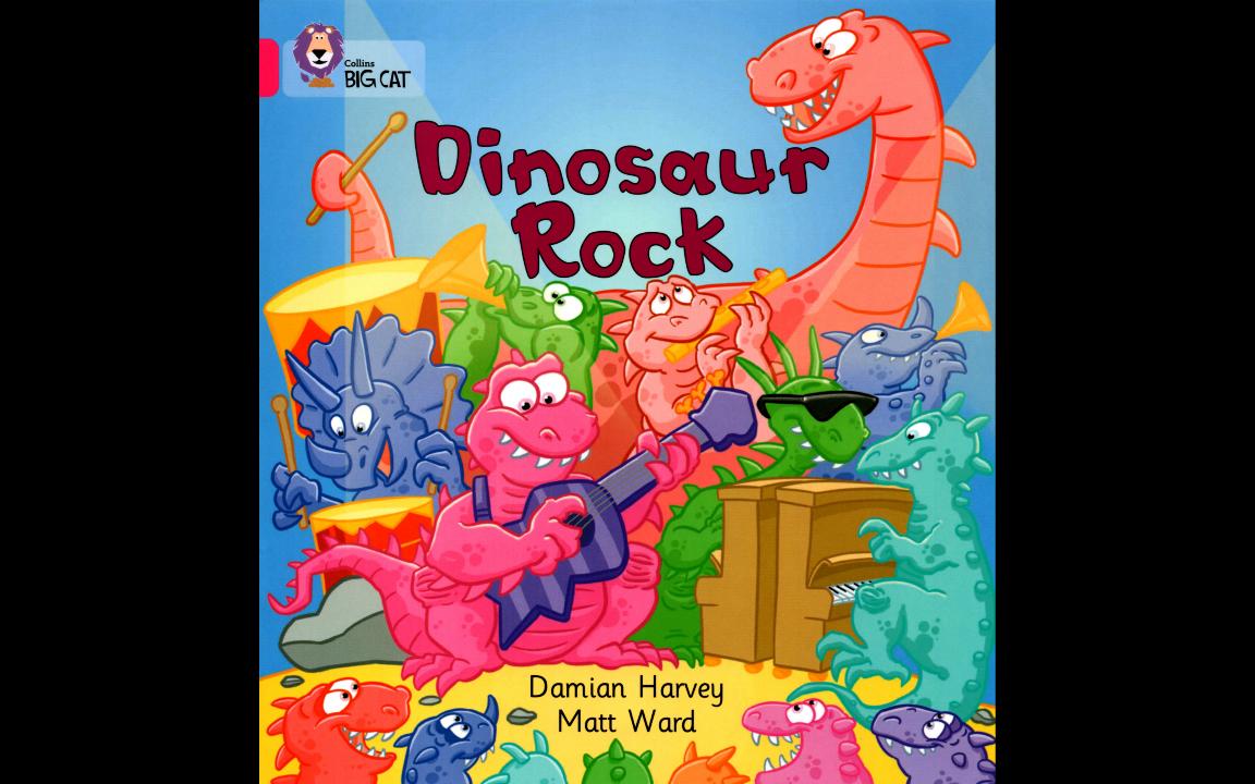儿童英文绘本dinosaur rock