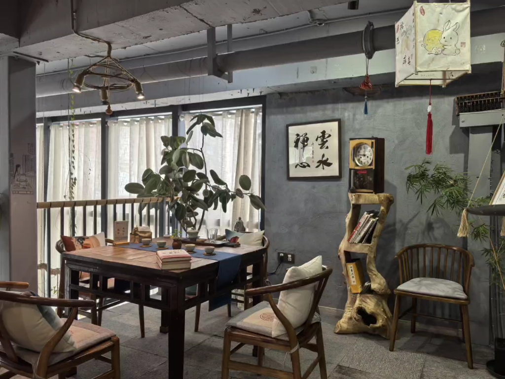 此处喝茶正好‖花掌柜共享茶空间@花掌柜的茶馆生活