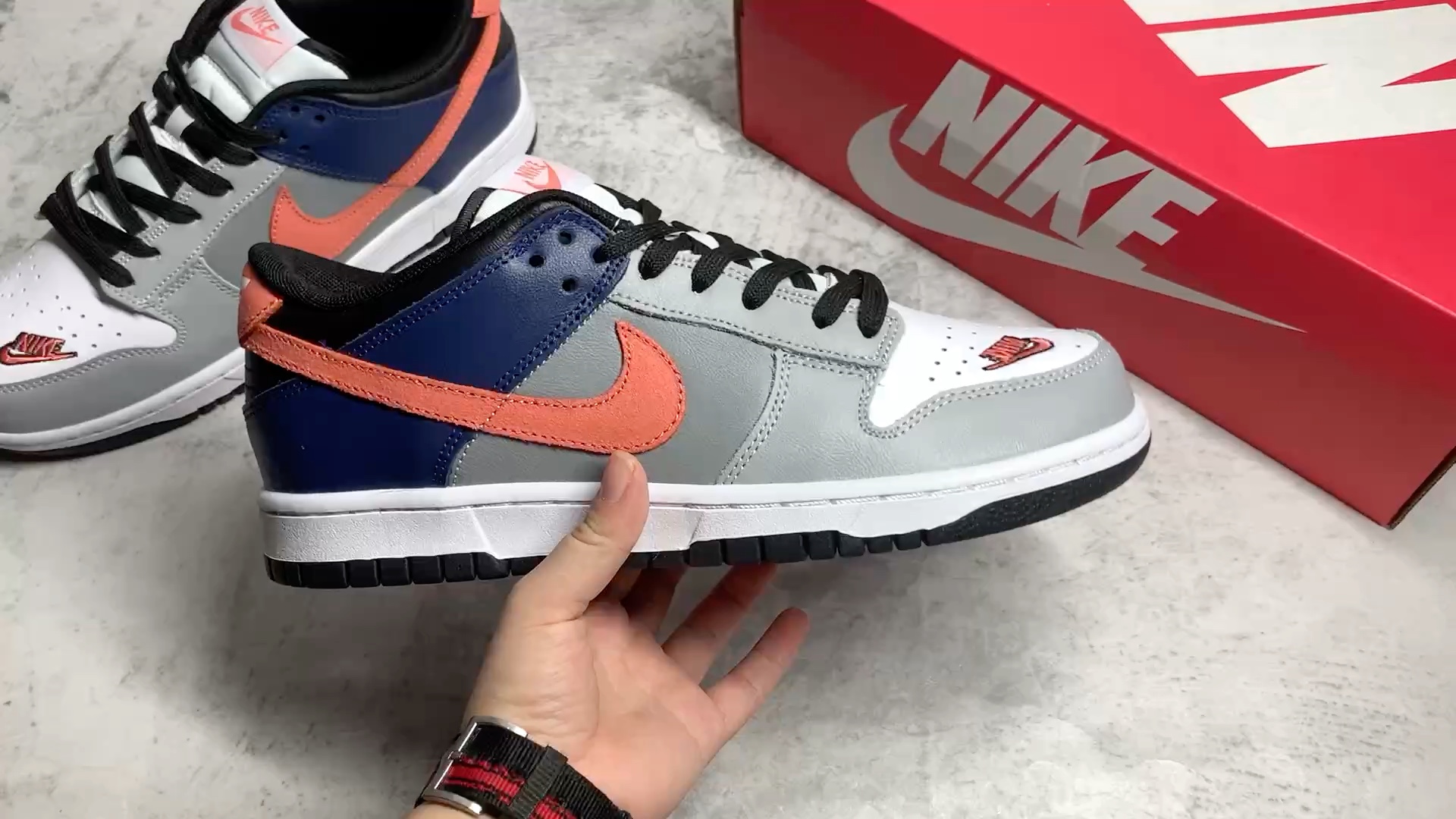 nike 小反勾 头层 nike dunk low ekin