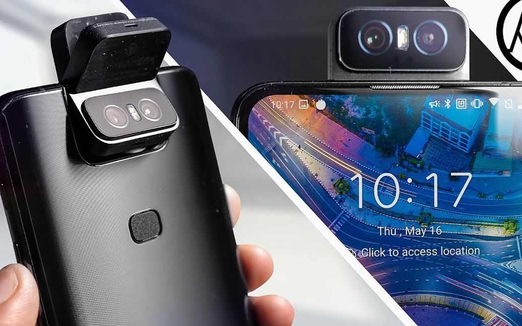 【英字】华硕 asus zenfone 6 翻转式镜头 开箱 简评 上手_哔哩哔哩