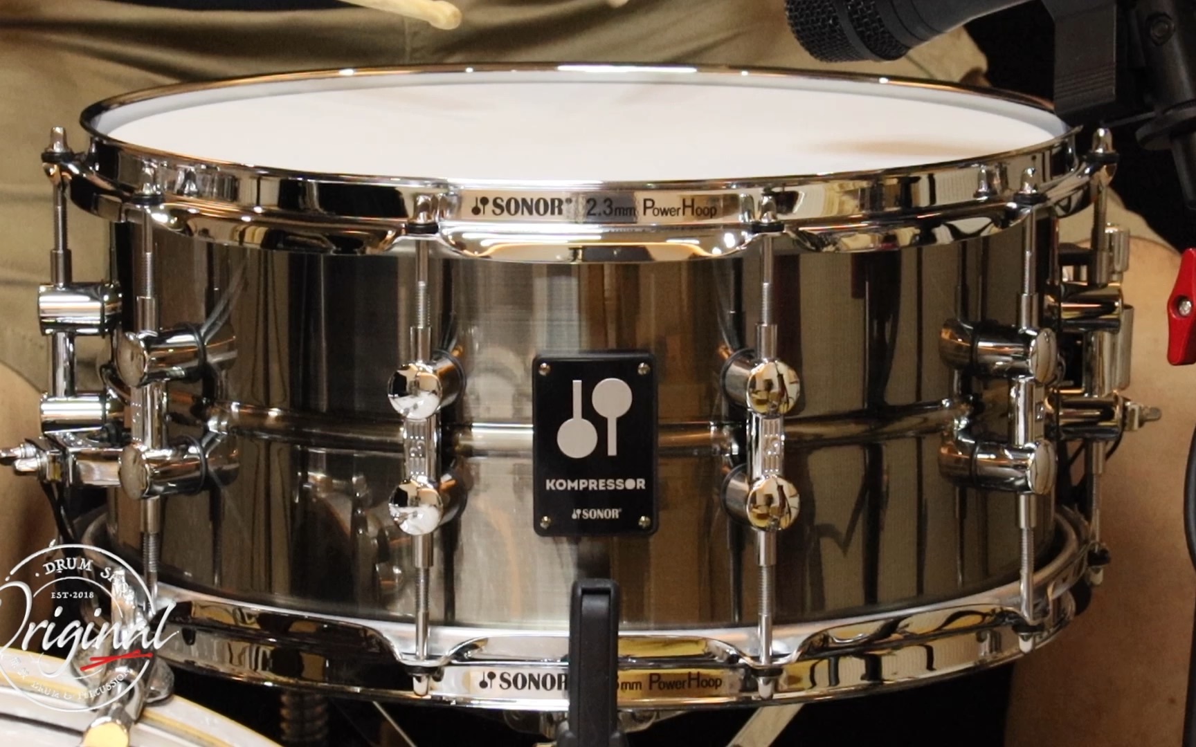 "军鼓试听"索诺新品 14 x 6.5 sonor kompressor 黄铜腔 小军鼓