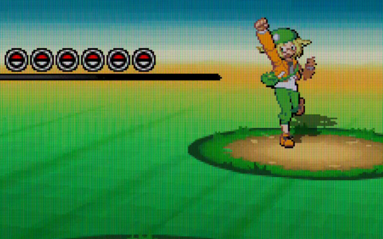 口袋妖怪黑白2 对阵不讲武德突然偷袭的白露