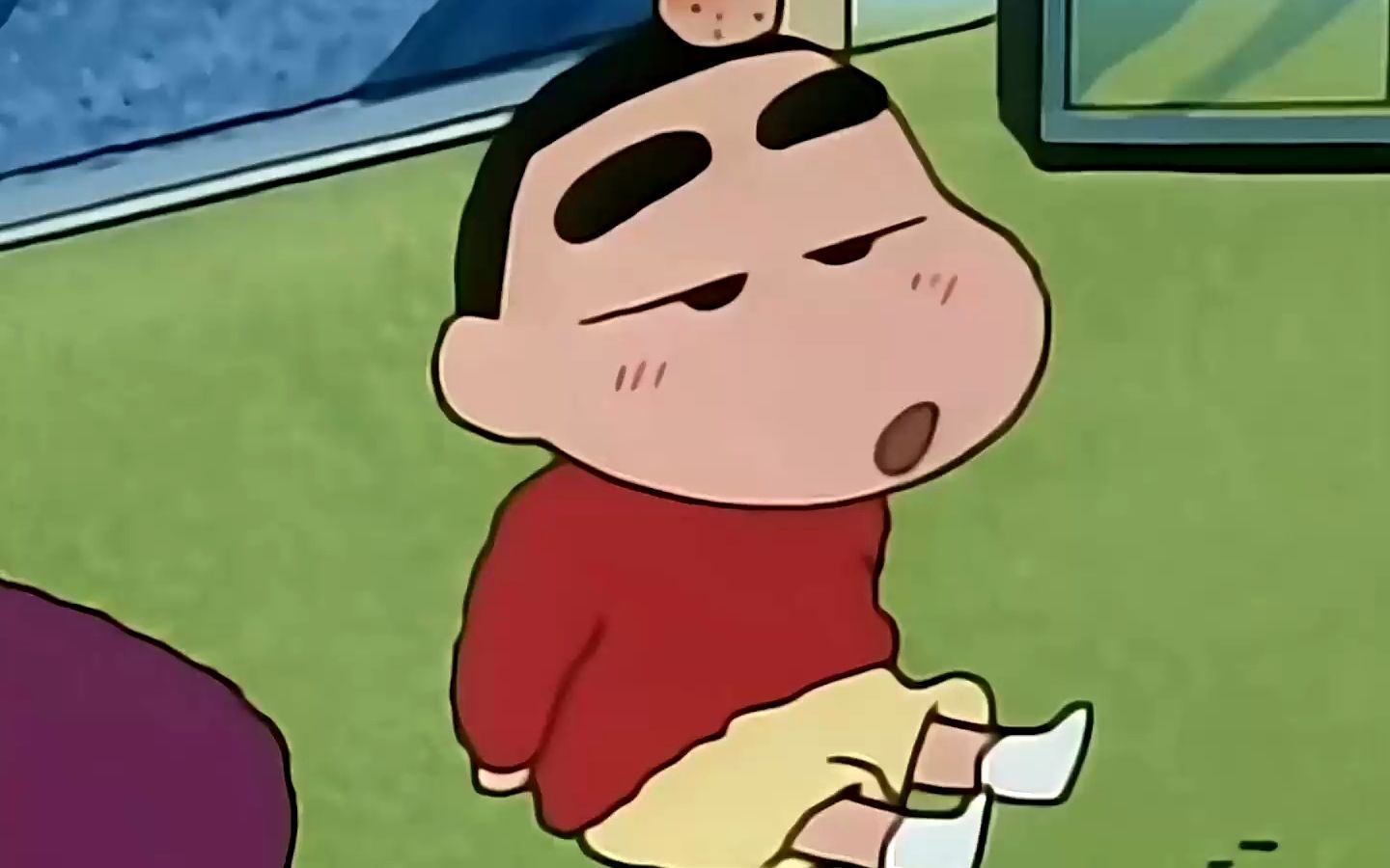 "被揍昏的马铃薯"#蜡笔小新
