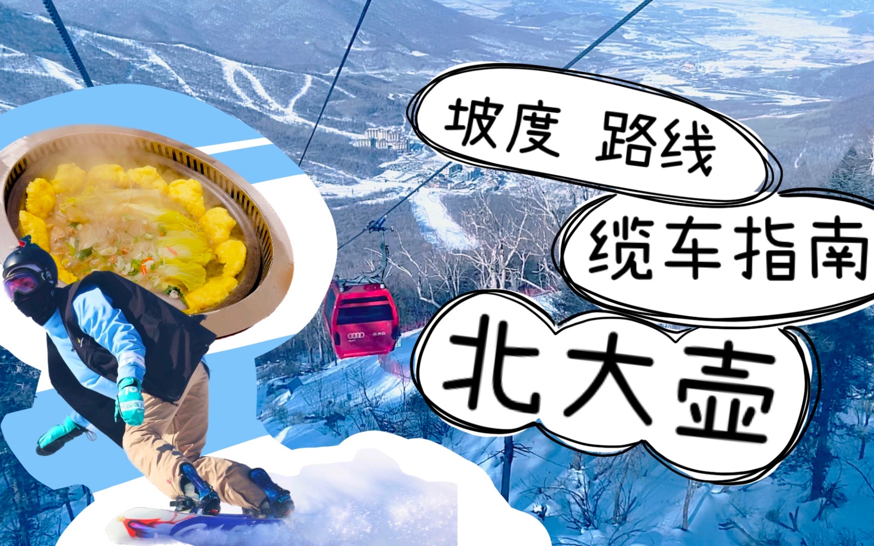 【菜鸟勿入!北大壶滑雪推荐和避坑指南】哔哩哔哩bilibili