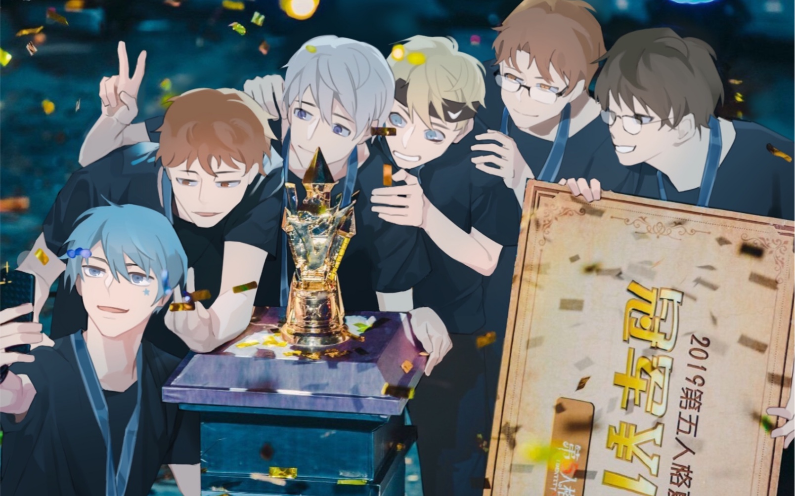 【第五人格】【gr全员混剪】荣耀的战场—最好的gr_哔哩哔哩 (゜-゜)