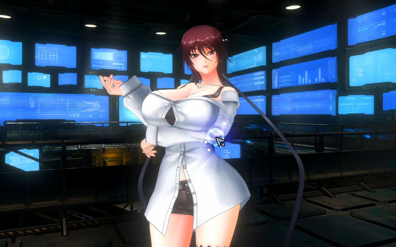 对魔忍狂戳不知火小姐姐的大脸盆子