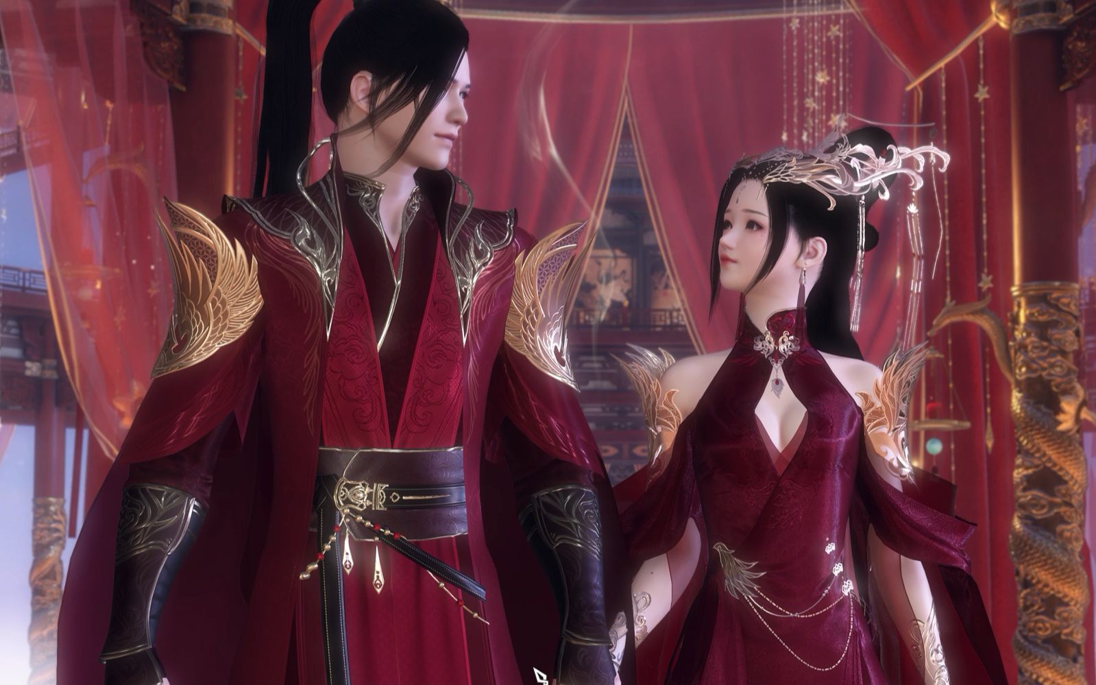 逆水寒结婚动画