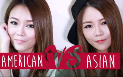 ahfa❀亚洲女孩 VS 欧美少女 Asian VS American Style Makeup哔哩哔哩bilibili