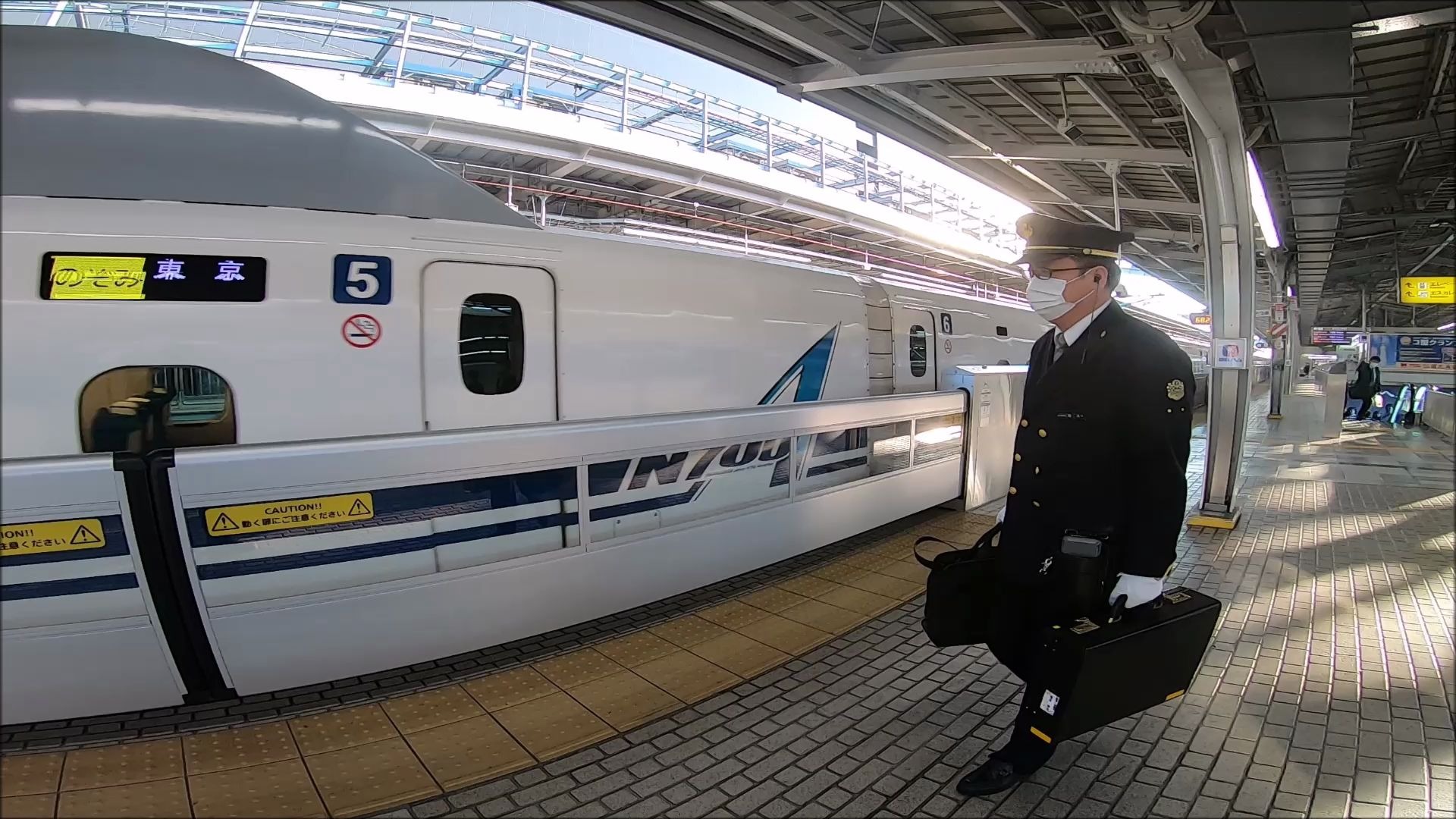 最速新干线n700aのぞみ,新大阪-名古屋,车窗风景(左窗)_哔哩哔哩_bili