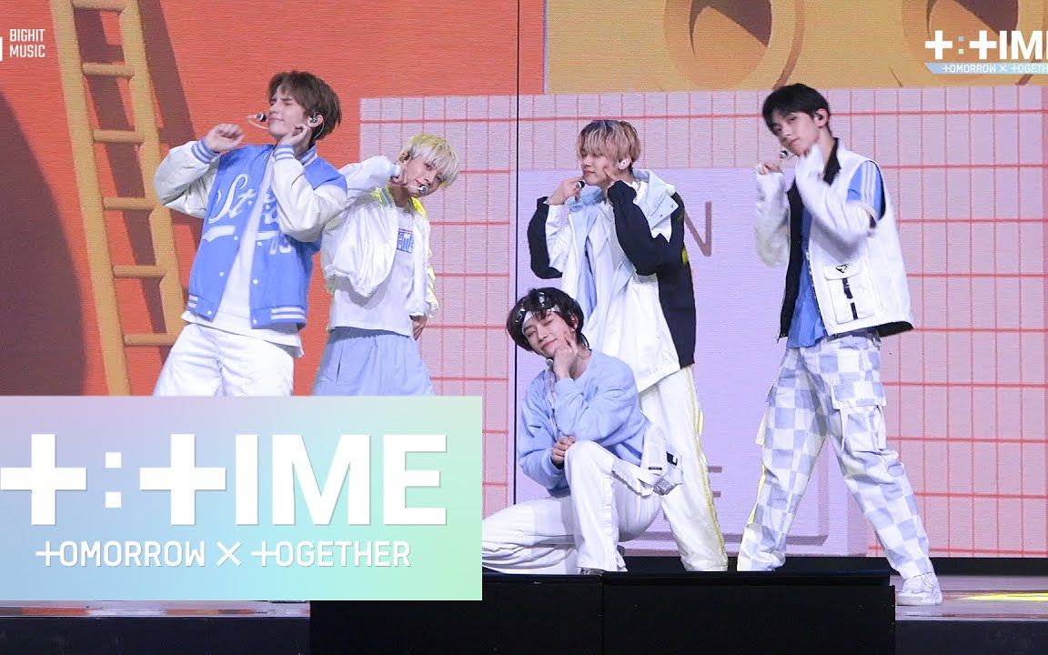 [图]TXT【中文首站】210628 T:TIME 'Cat & Dog' 4K直拍合集 @ SHINE X TOGETHER