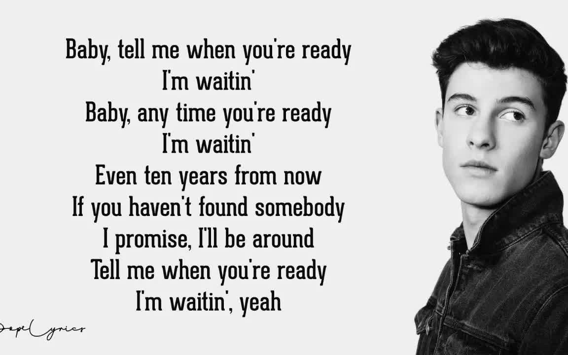 [图]When Youre Ready Shawn Mendes (Lyrics-歌词版