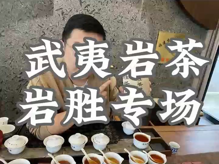 武夷岩茶岩胜专场,理想品饮期的三道火岩茶来了…哔哩哔哩bilibili