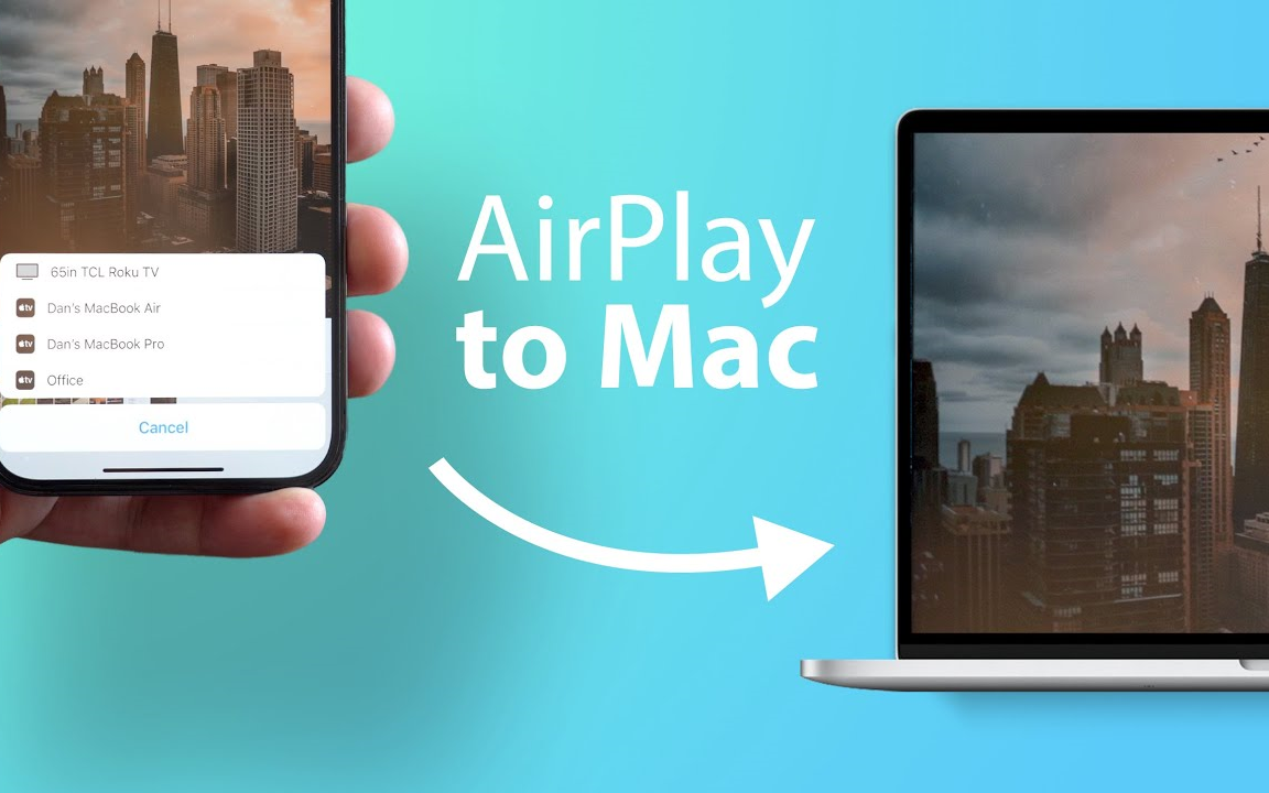 【MacOS】AirPlay到Mac (macOS Monterey功能亮点)哔哩哔哩bilibili