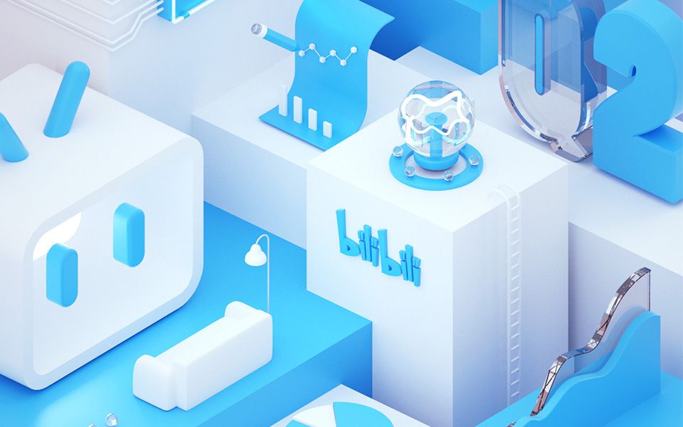 c4doc实例教程哔哩哔哩财报场景海报制作无删减全程字幕