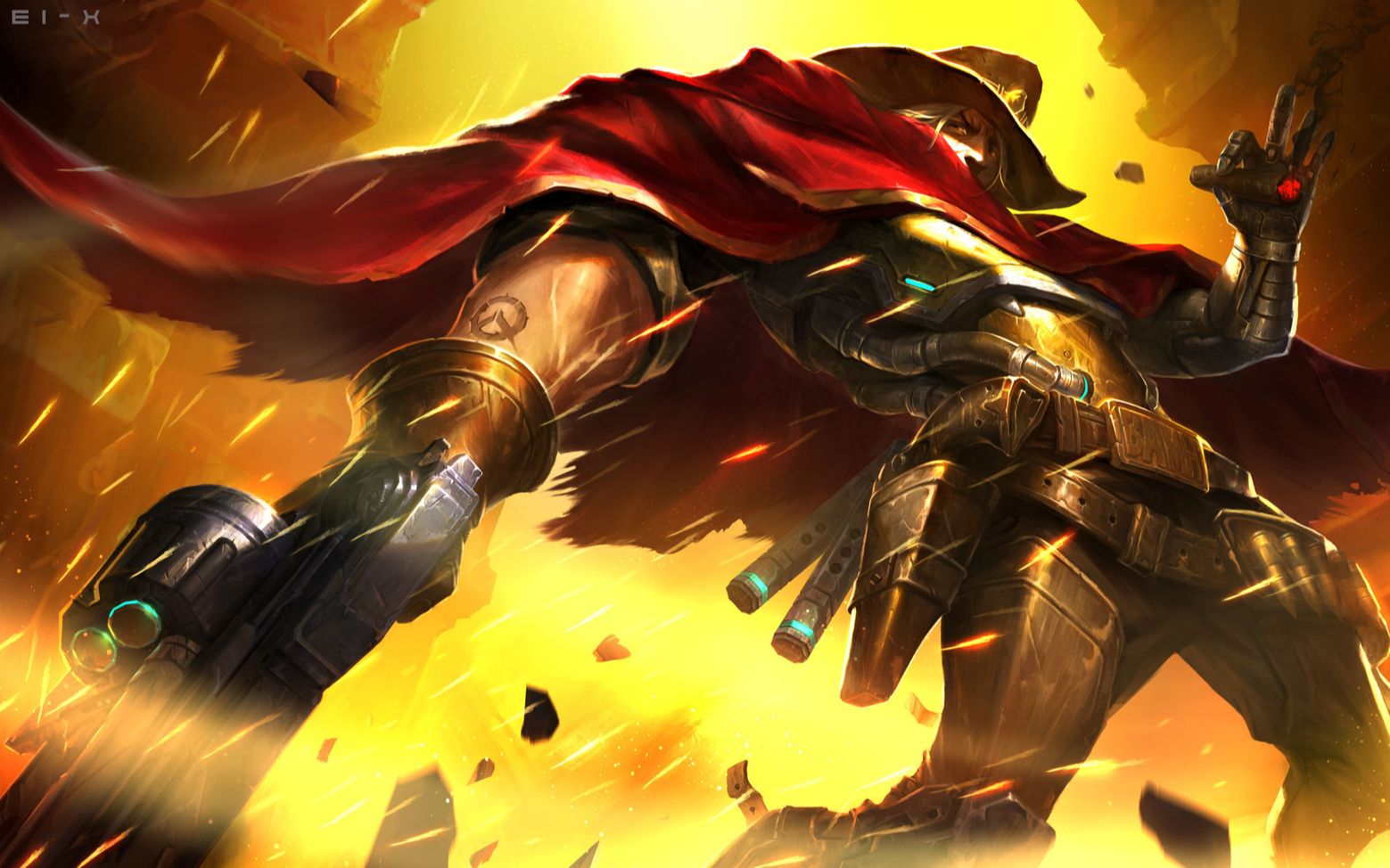 【守望先锋/麦克雷极致踩点击杀/个人集锦/节奏爆燃/1080p】不要眨眼