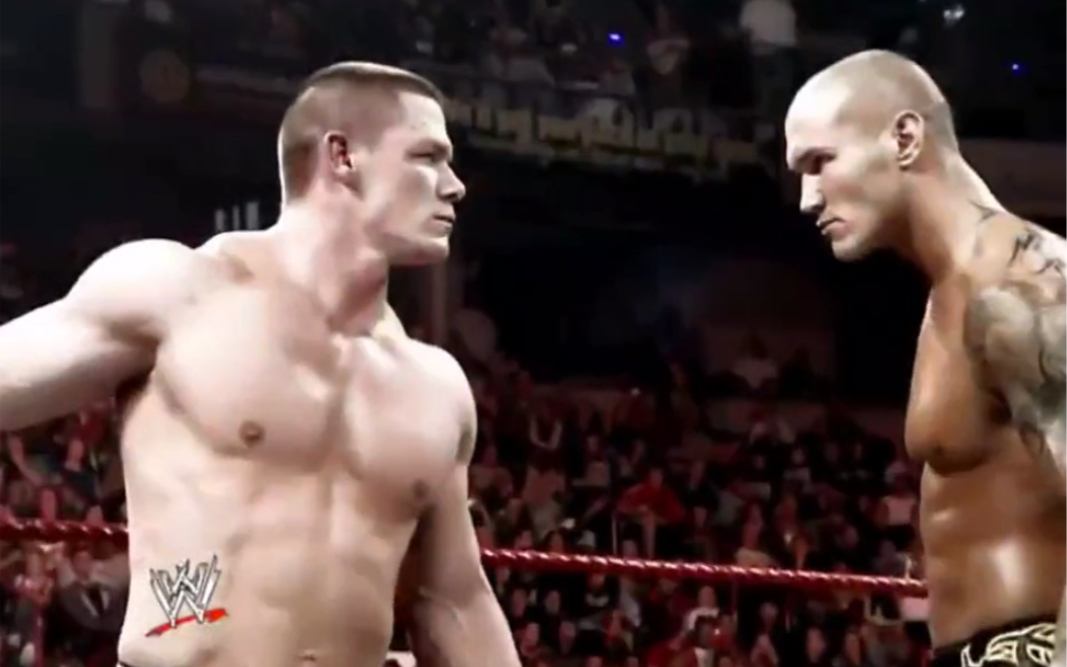 wwe#兰迪奥顿#randyorton#约翰塞纳#johncena#世界摔角娱乐